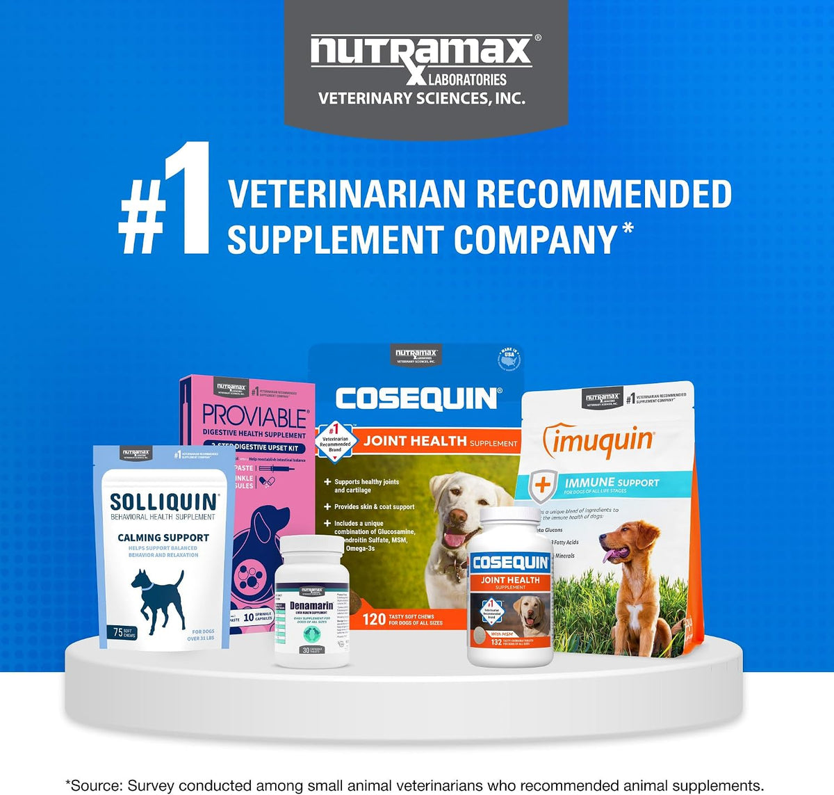 Nutramax Cosequin Dog Joint Supplement for Senior Dogs, Soft Chews