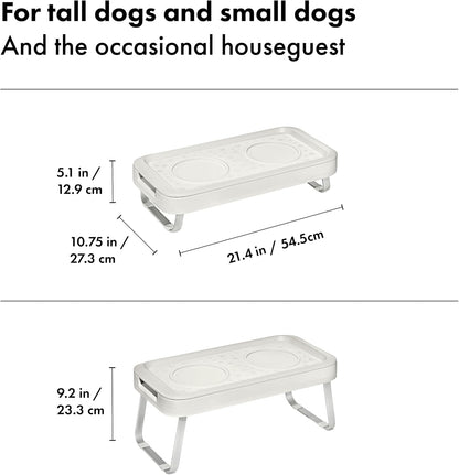 Pet Adjustable Elevated Feeder