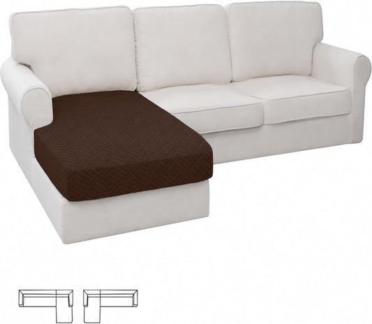 4-Piece Stretch Sofa Cover, Washable Couch Covers for Dog | 71"-91"(3 Cushions),Light Gray（Big Sale),Anti-pilling & Wear-Resistant,Pet Friendly, Washable.Ideal for Living room