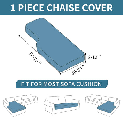 4-Piece Stretch Sofa Cover, Washable Couch Covers for Dog | 71"-91"(3 Cushions),Light Gray（Big Sale),Anti-pilling & Wear-Resistant,Pet Friendly, Washable.Ideal for Living room