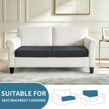 4-Piece Stretch Sofa Cover, Washable Couch Covers for Dog | 71"-91"(3 Cushions),Light Gray（Big Sale),Anti-pilling & Wear-Resistant,Pet Friendly, Washable.Ideal for Living room