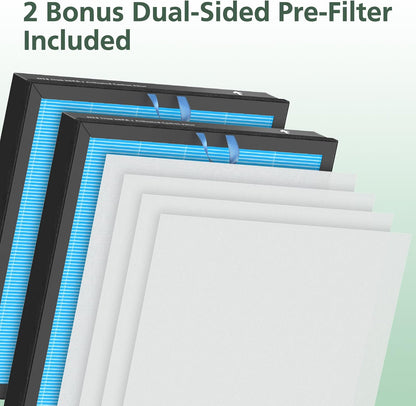 Vital 100S Pet Care Replacement Filter for LEVOIT Vital 100S-P Air Purifier