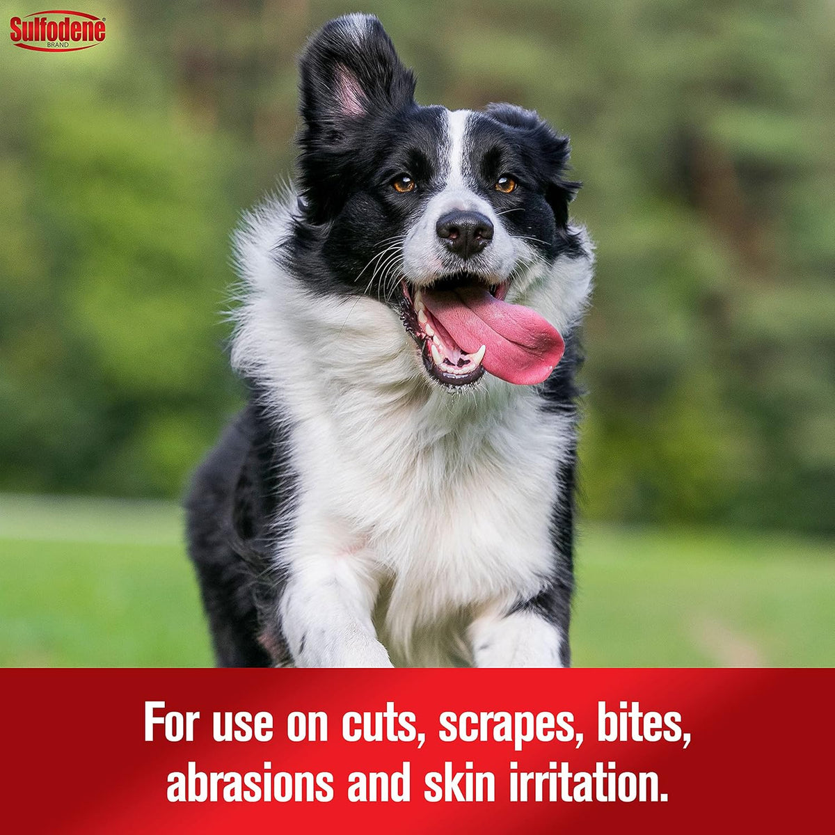 Wound Care 3-Way Ointment for Dogs & Puppies, Soothes Cuts, Scrapes, Skin Irritation, and Redness, First Aid Relief that Supports Skin Healing and Comfort, 2 oz