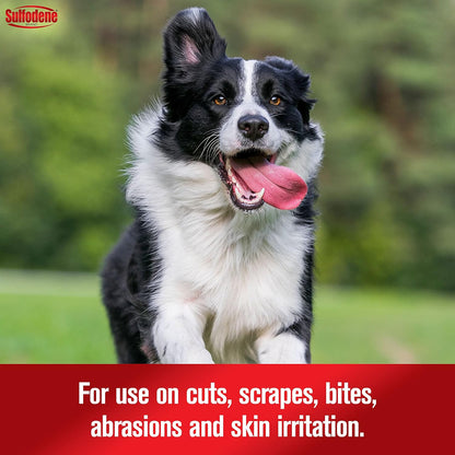 Wound Care 3-Way Ointment for Dogs & Puppies, Soothes Cuts, Scrapes, Skin Irritation, and Redness, First Aid Relief that Supports Skin Healing and Comfort, 2 oz