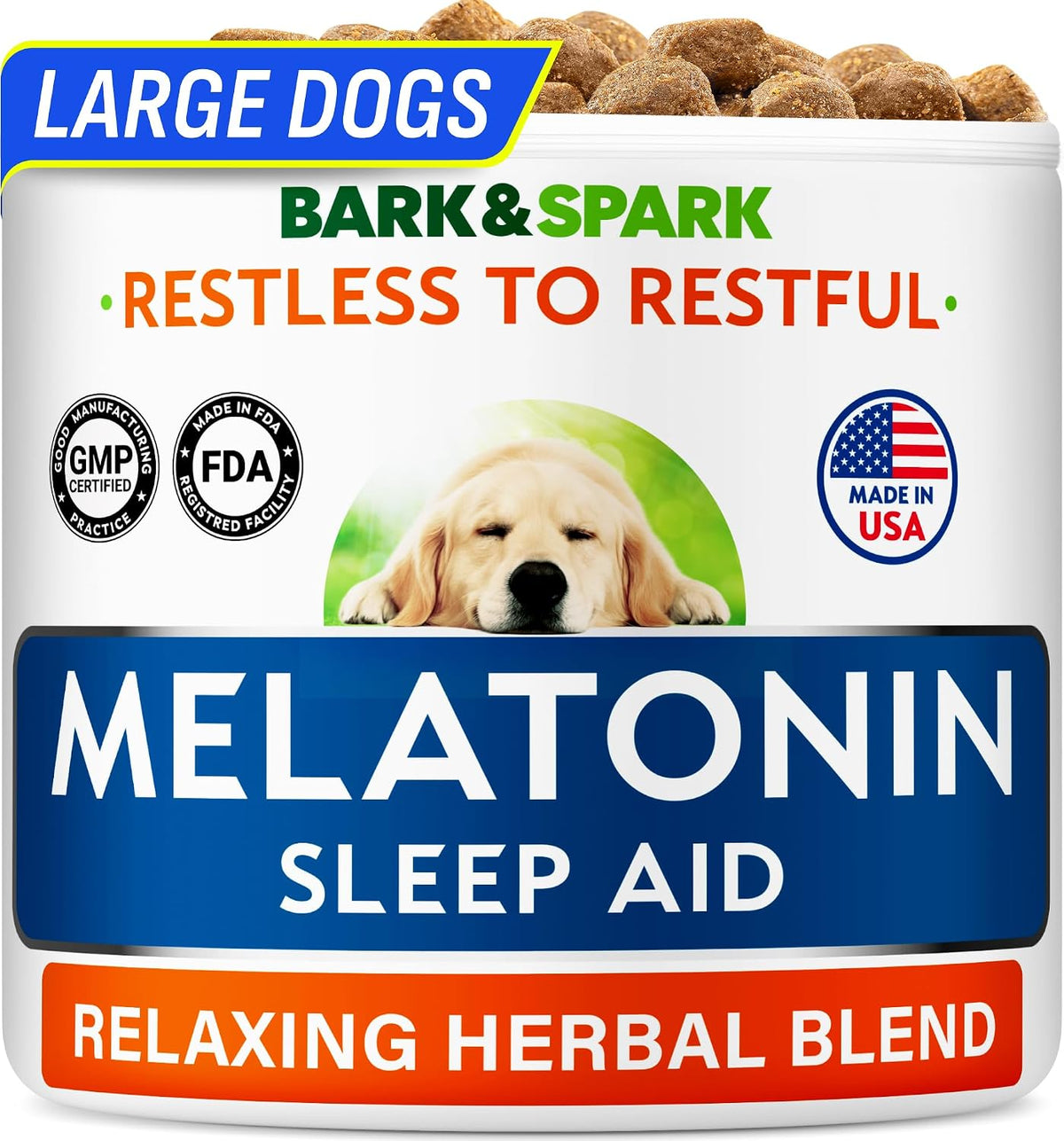 Hemp Dog Calming Chews - Stress, Travel, Anxiety Relief Treats