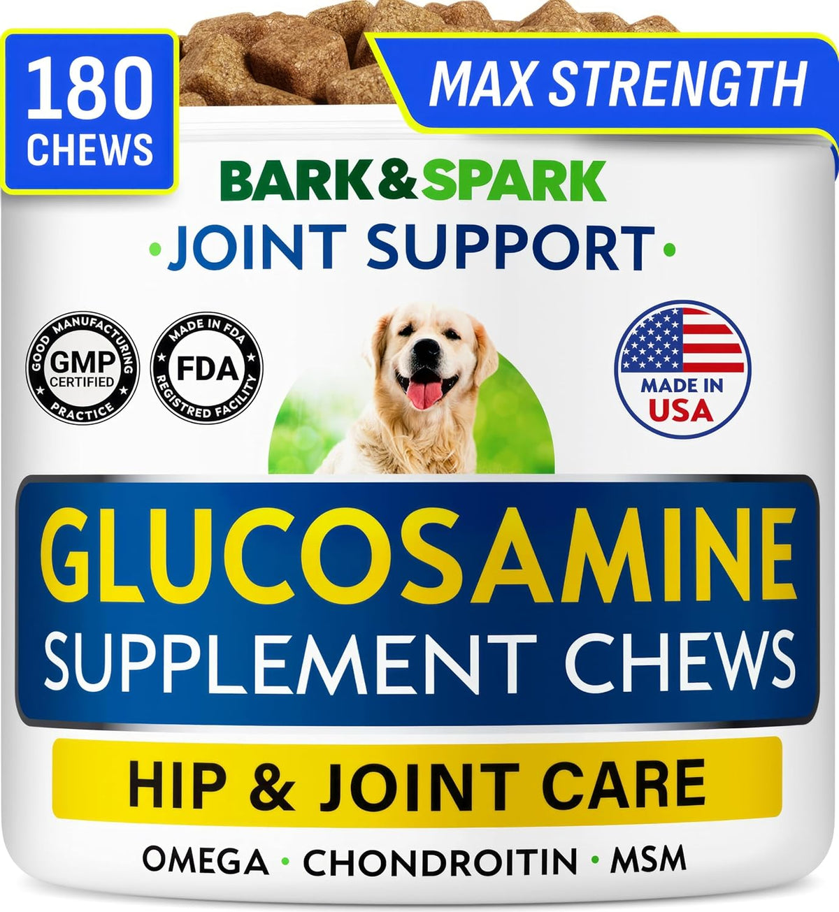 Hemp Dog Calming Chews - Stress, Travel, Anxiety Relief Treats