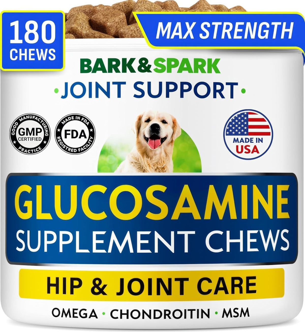 Hemp Dog Calming Chews - Stress, Travel, Anxiety Relief Treats