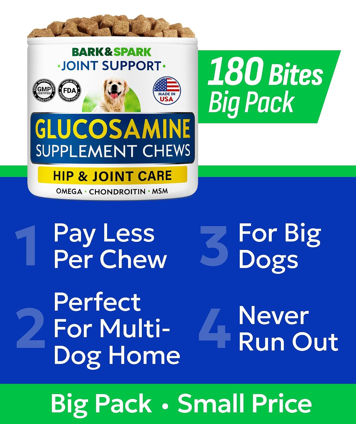 Hemp Dog Calming Chews - Stress, Travel, Anxiety Relief Treats