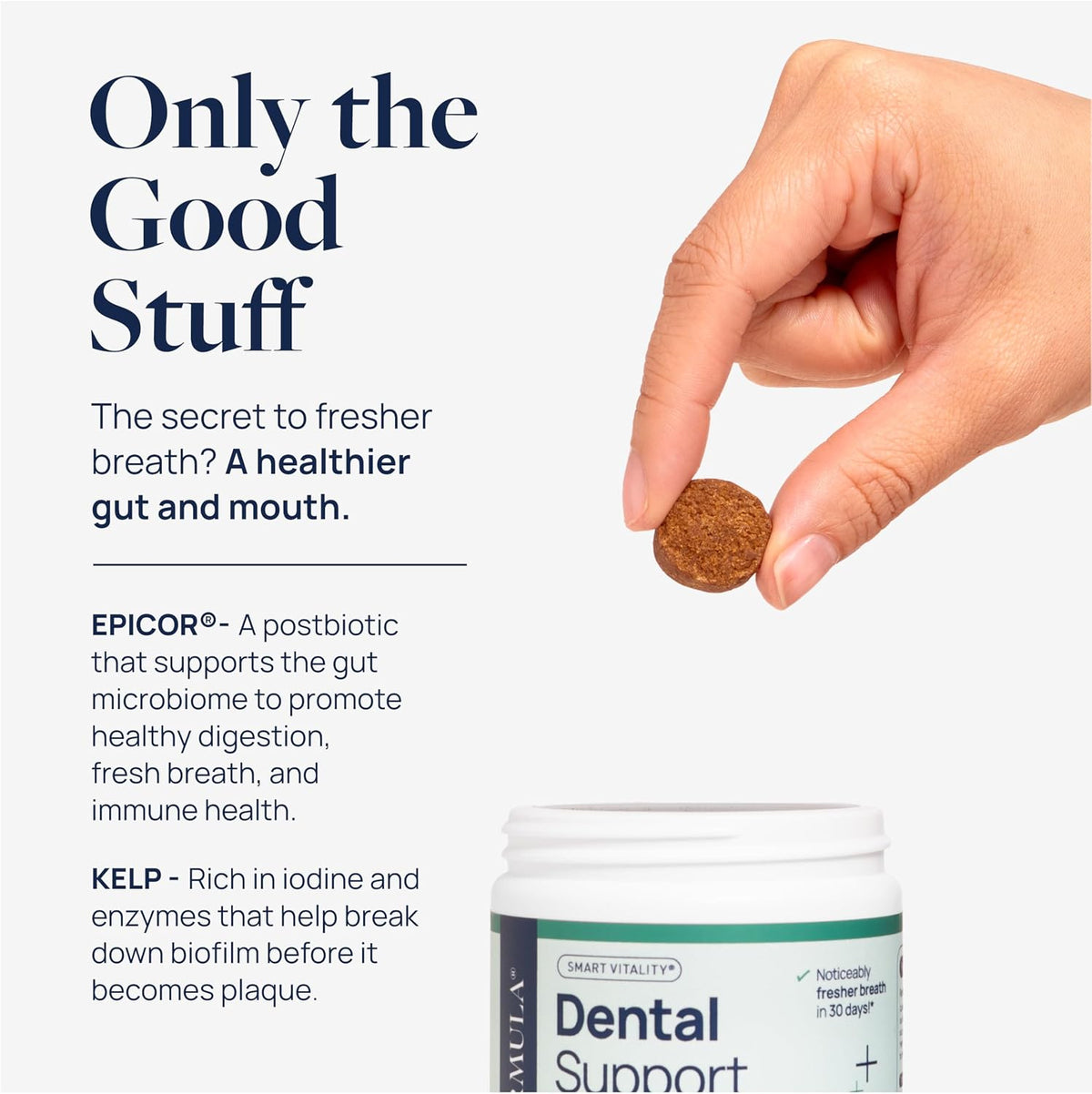 Smart Vitality Dental Support Dog Soft Chews