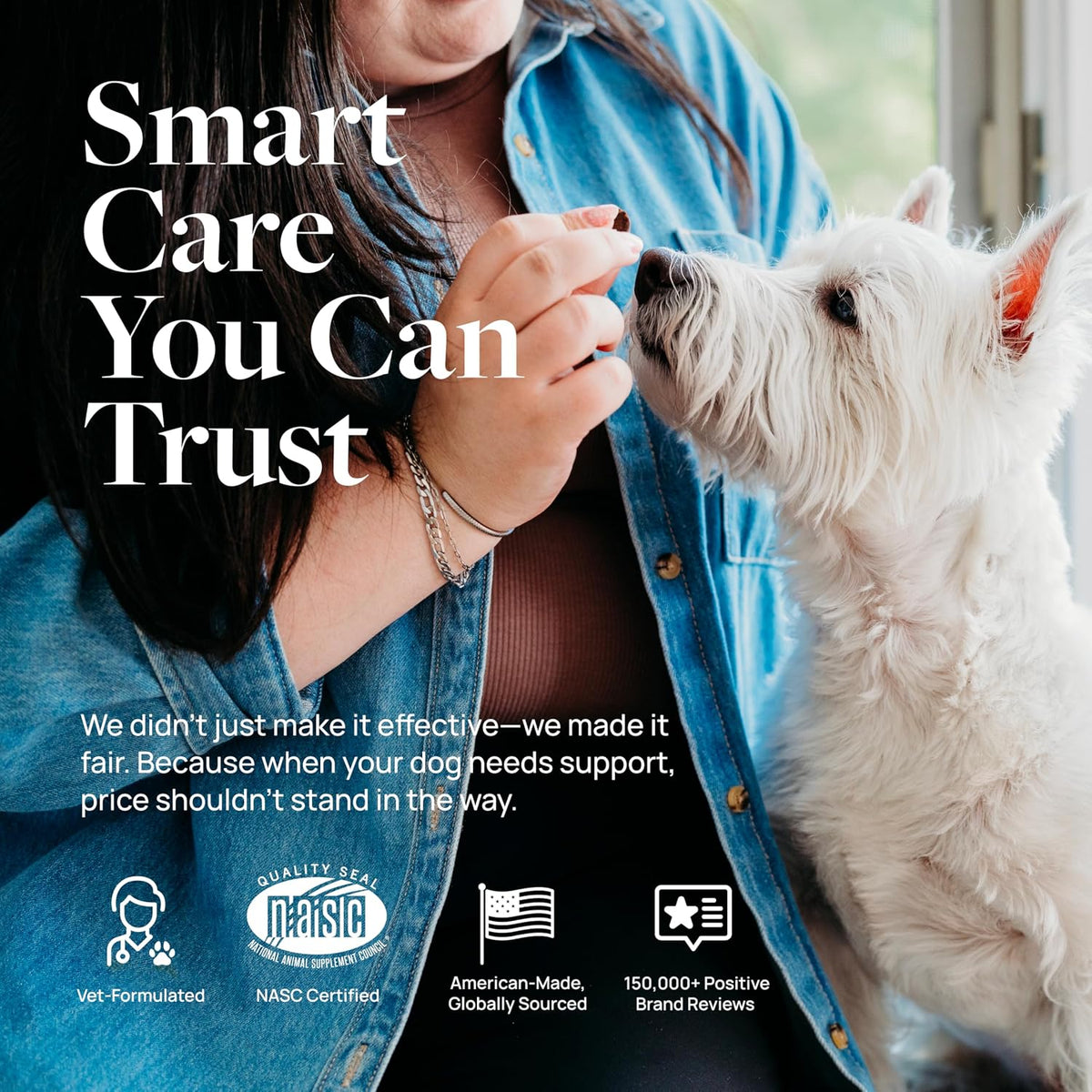 Smart Vitality Dental Support Dog Soft Chews