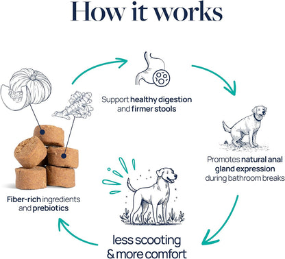 Smart Vitality Dental Support Dog Soft Chews