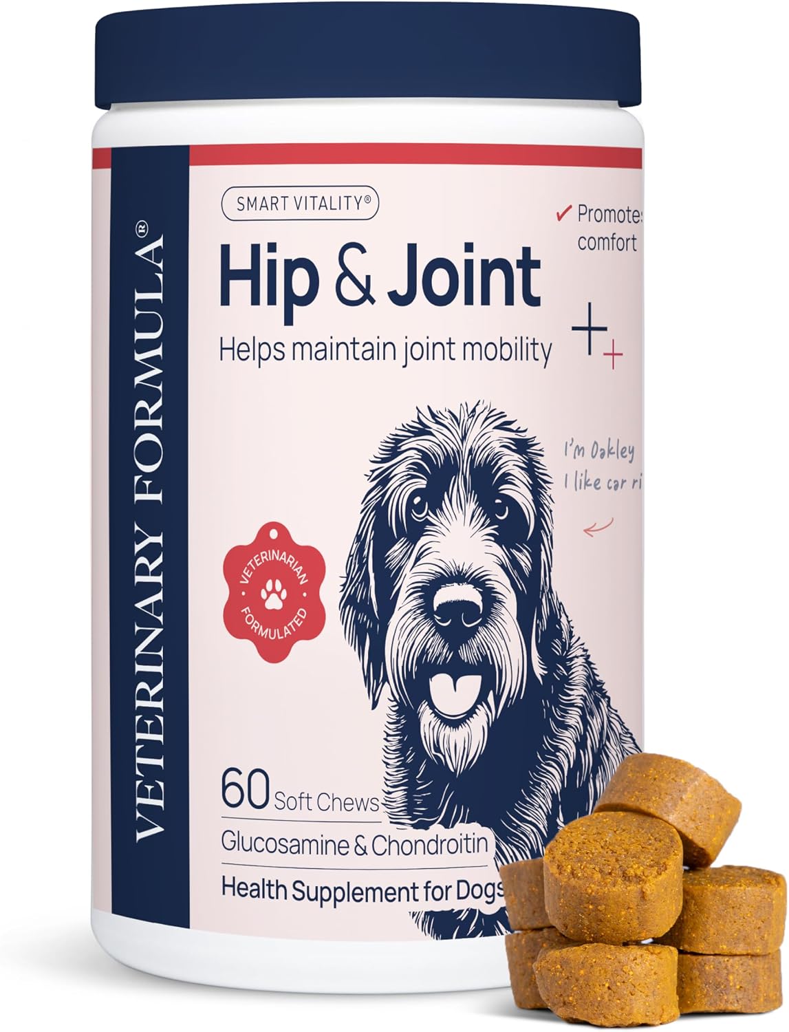 Smart Vitality Dental Support Dog Soft Chews