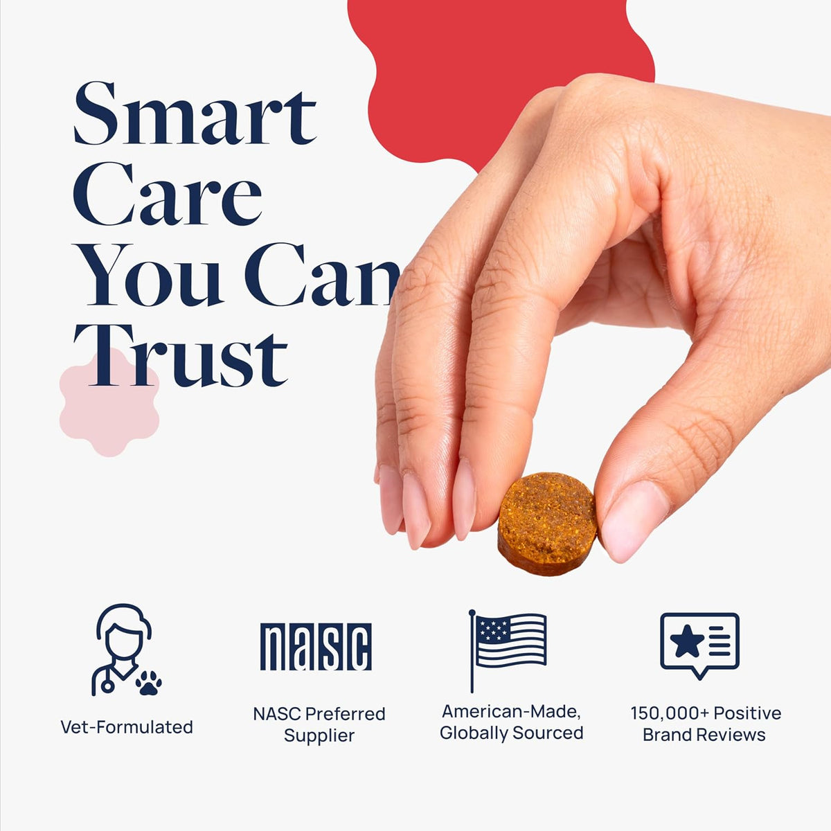 Smart Vitality Dental Support Dog Soft Chews