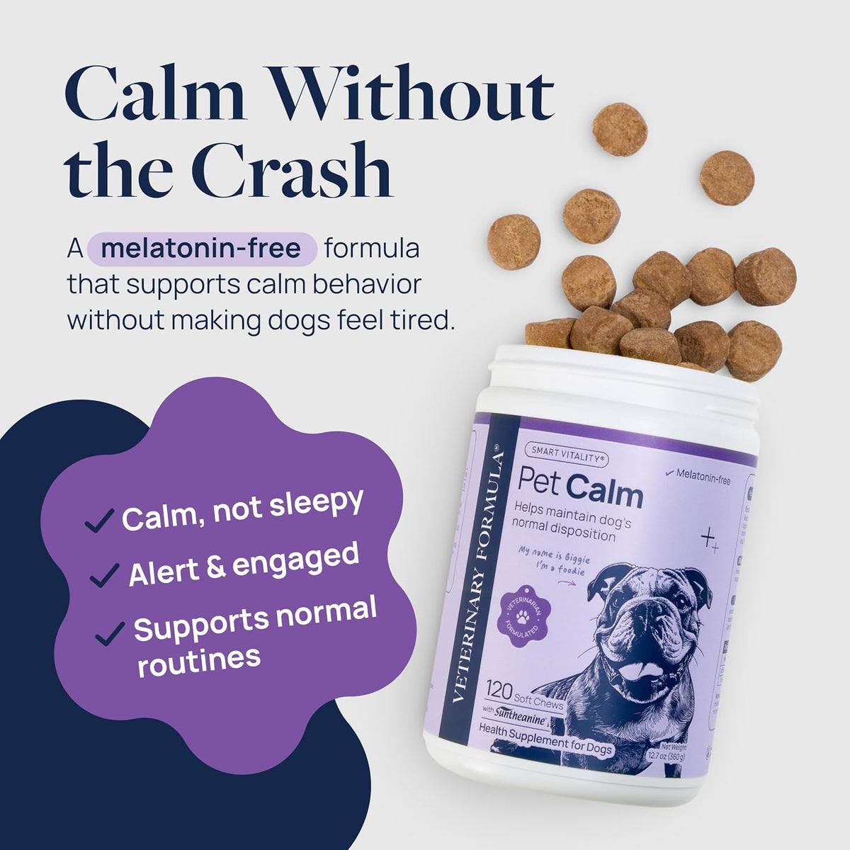 Smart Vitality Dental Support Dog Soft Chews