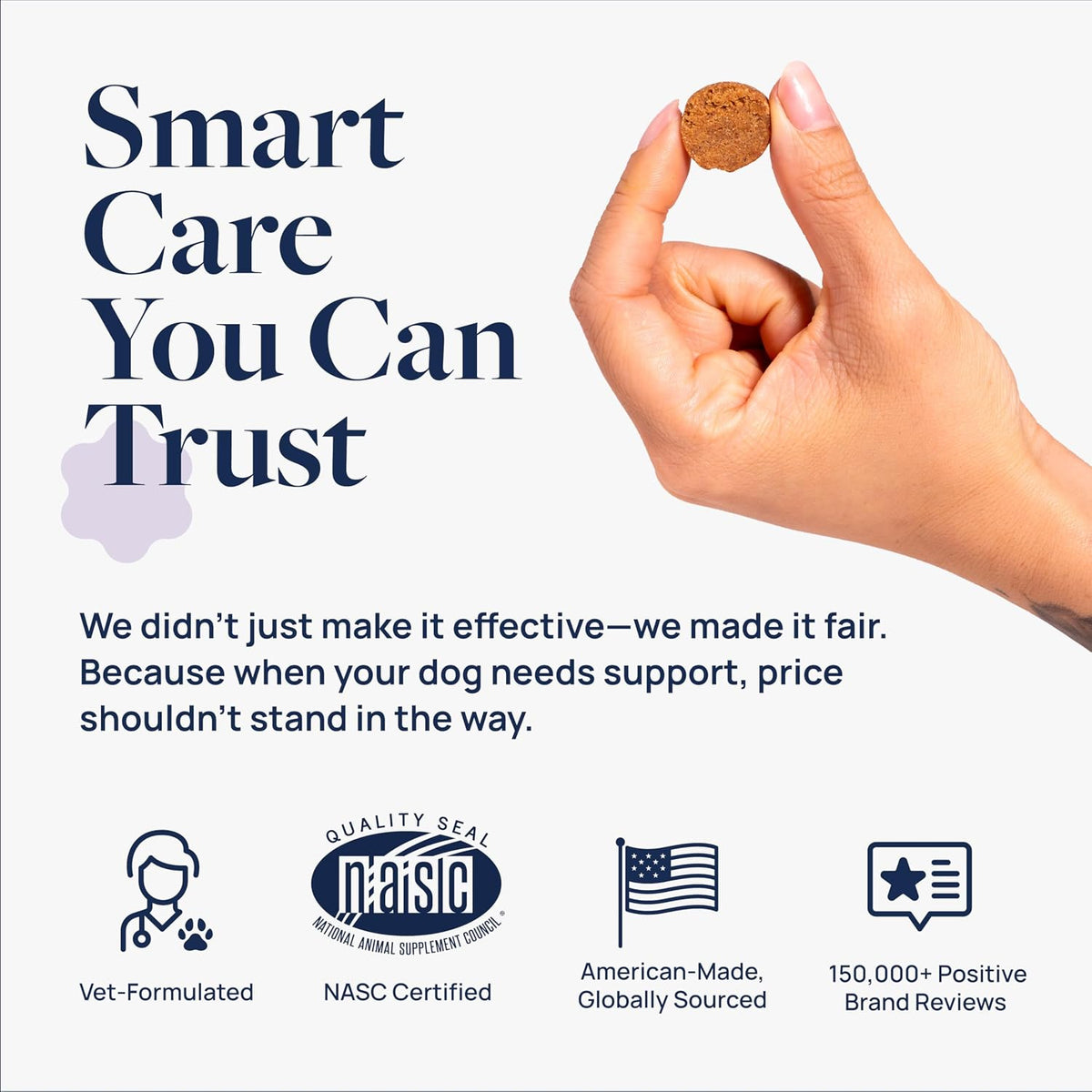 Smart Vitality Dental Support Dog Soft Chews
