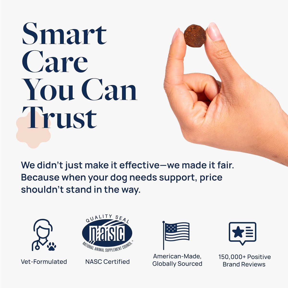 Smart Vitality Dental Support Dog Soft Chews