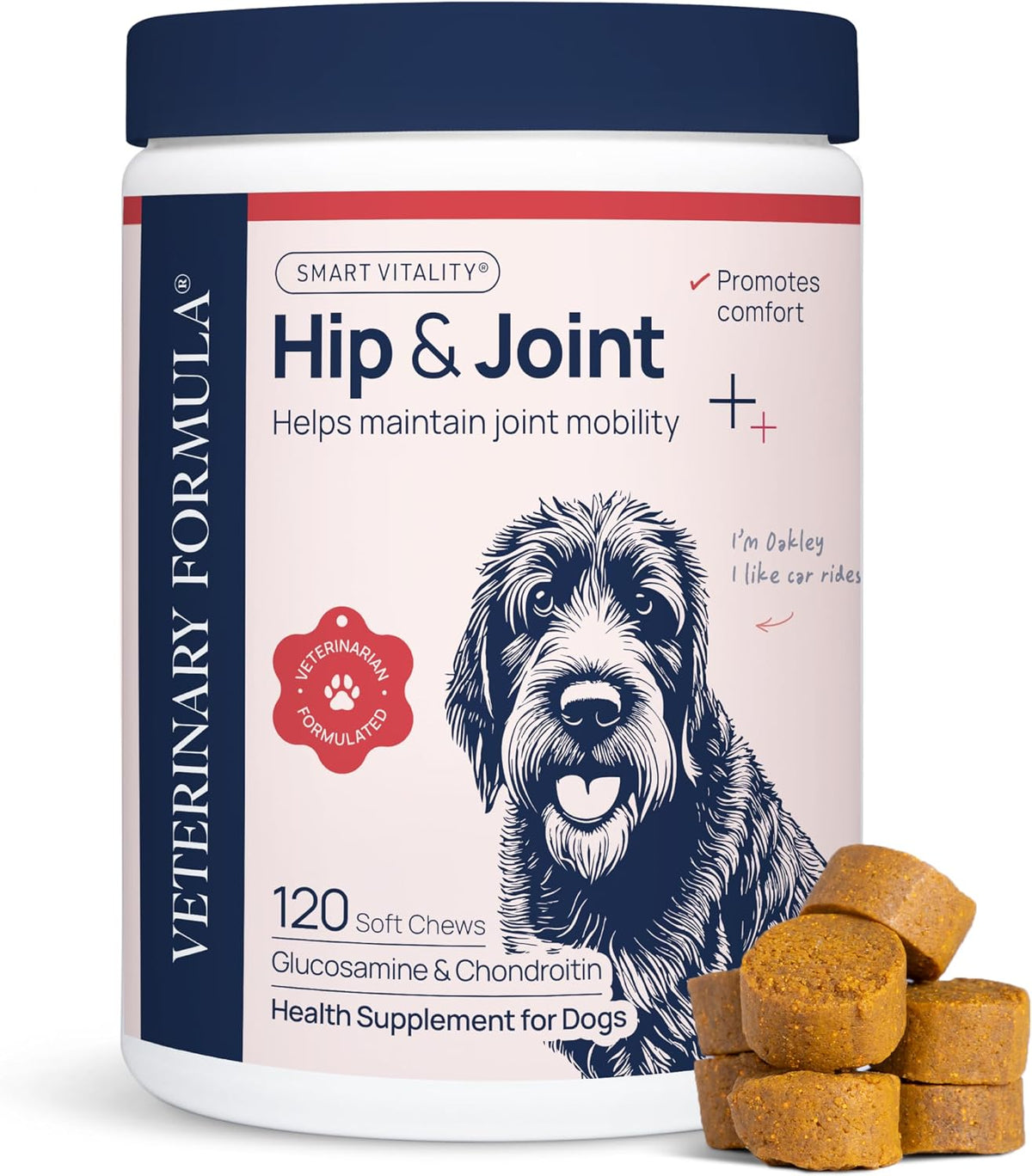 Smart Vitality Dental Support Dog Soft Chews
