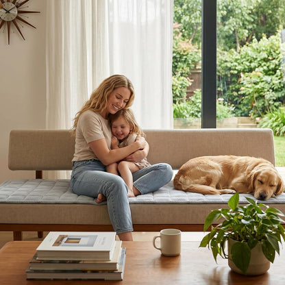 Waterproof Corduroy Dog Couch Cover, 27.6" x 59", Dark Grey