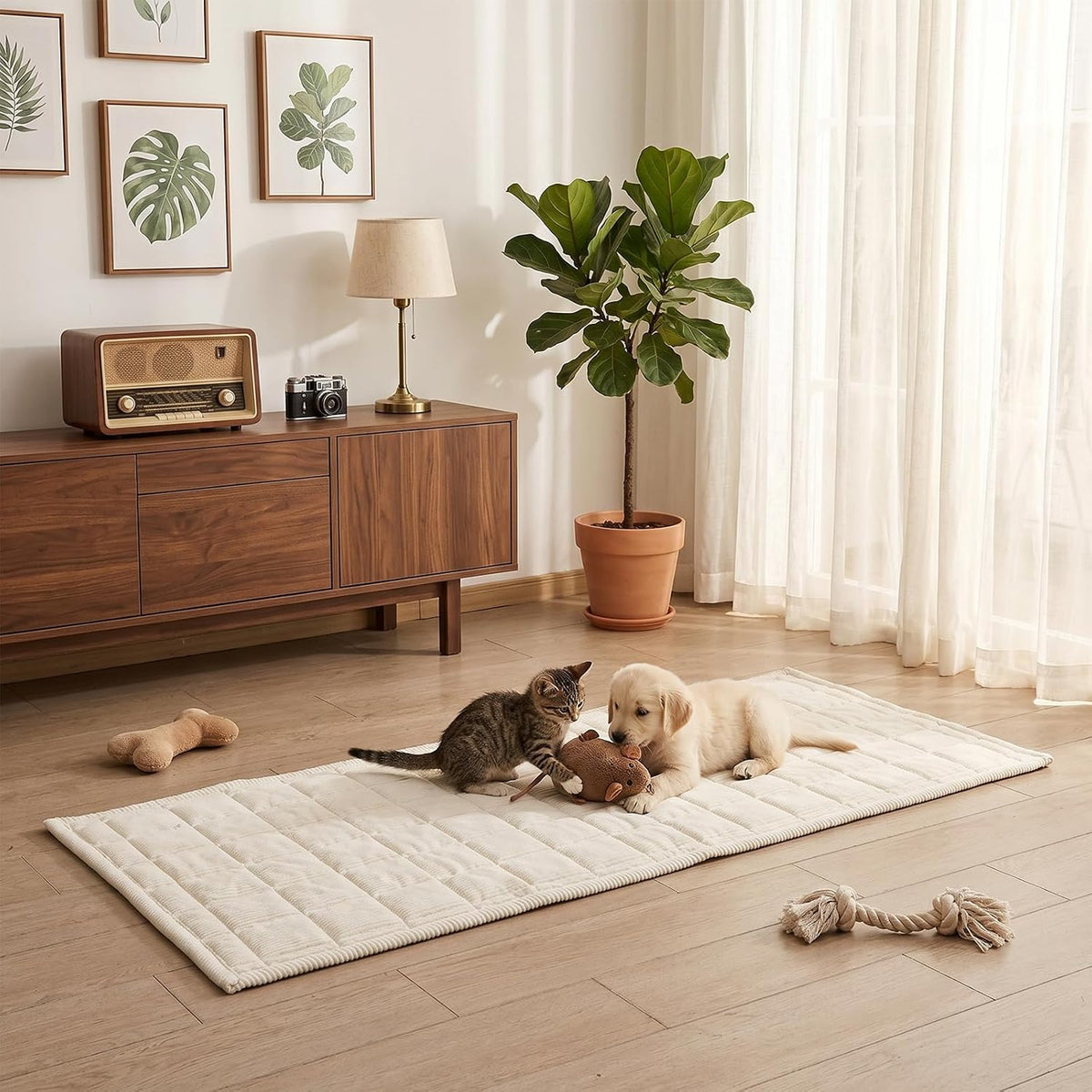 Waterproof Corduroy Dog Couch Cover, 27.6" x 59", Dark Grey
