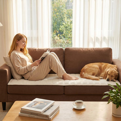 Waterproof Corduroy Dog Couch Cover, 27.6" x 59", Dark Grey