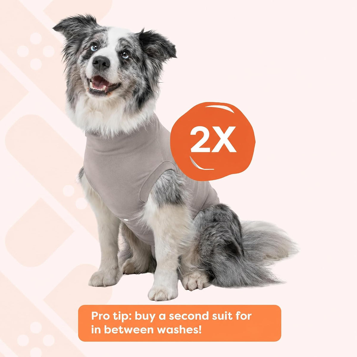 Recovery Suit for Dogs - Comfortable Post-Surgery Suit with Hold-Up System for Spay, Neuter, Skin Issues - Breathable, Cone-Free Option - Medium, Black - Neck to Base of Tail: 21.7 - 27.2 in