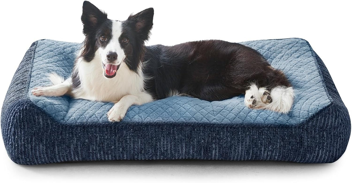 XL Orthopedic Dog Bed for Large Dogs, Extra Thick Foam Pet Bed Sofa