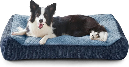 XL Orthopedic Dog Bed for Large Dogs, Extra Thick Foam Pet Bed Sofa