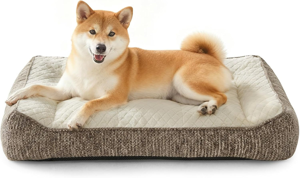 XL Orthopedic Dog Bed for Large Dogs, Extra Thick Foam Pet Bed Sofa