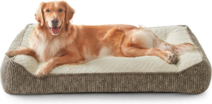 XL Orthopedic Dog Bed for Large Dogs, Extra Thick Foam Pet Bed Sofa