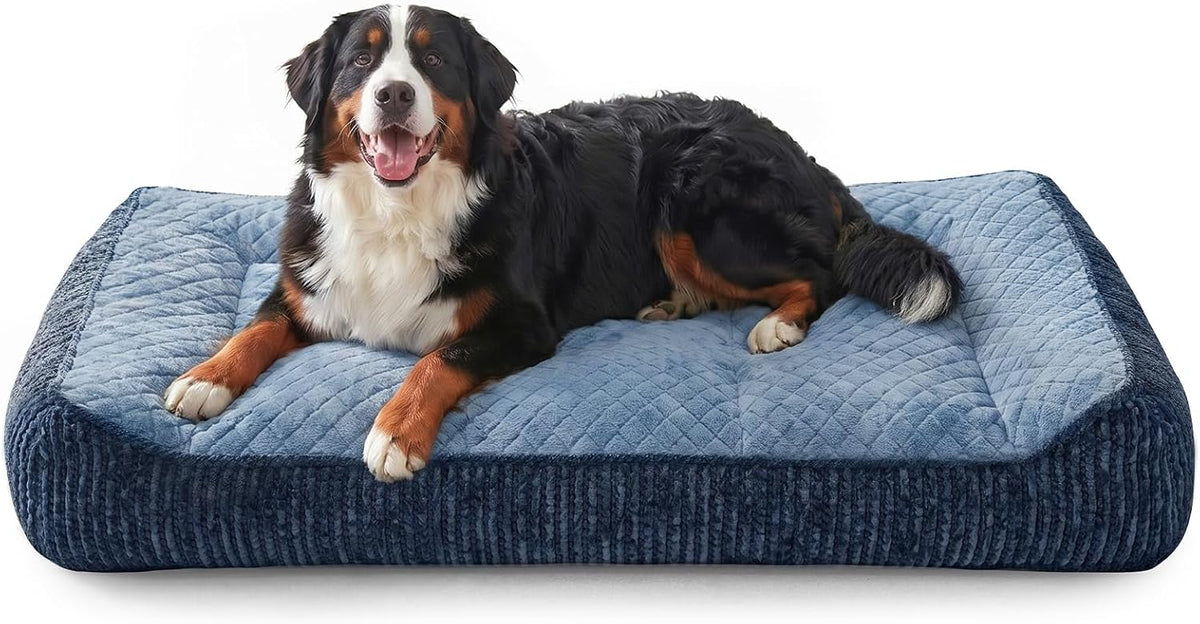 XL Orthopedic Dog Bed for Large Dogs, Extra Thick Foam Pet Bed Sofa