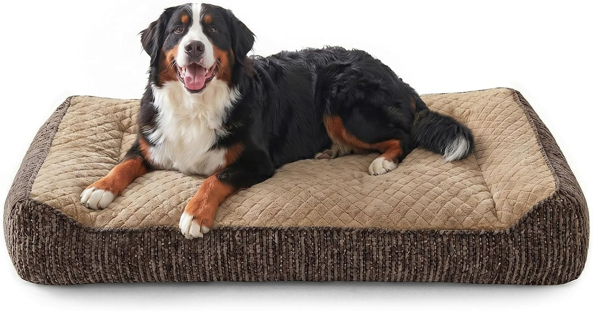 XL Orthopedic Dog Bed for Large Dogs, Extra Thick Foam Pet Bed Sofa