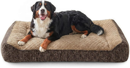 XL Orthopedic Dog Bed for Large Dogs, Extra Thick Foam Pet Bed Sofa
