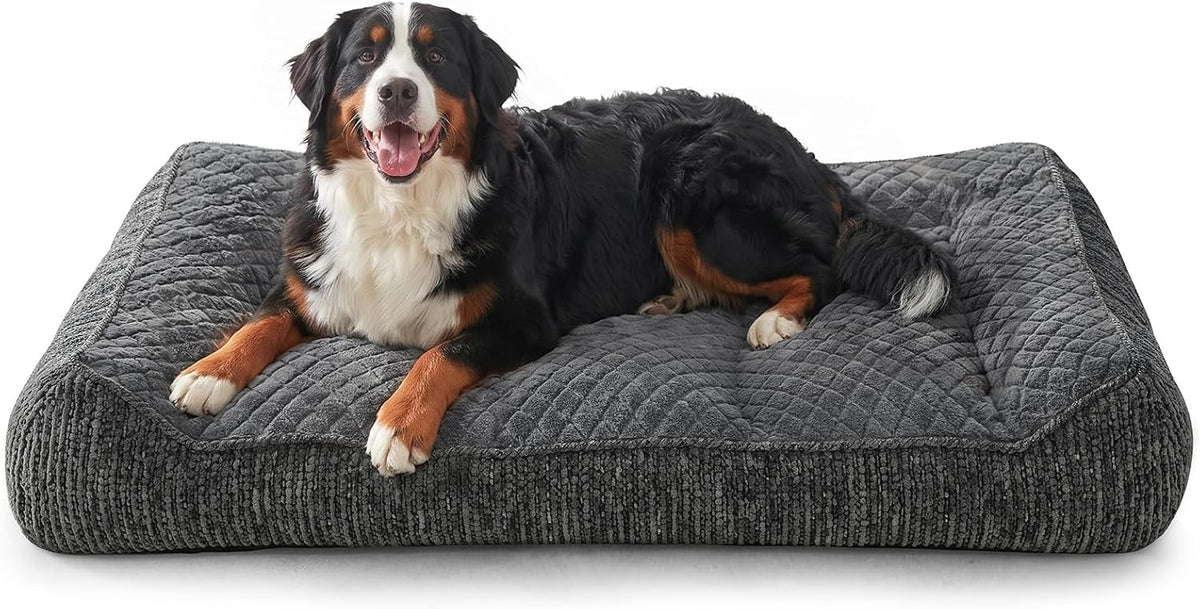 XL Orthopedic Dog Bed for Large Dogs, Extra Thick Foam Pet Bed Sofa