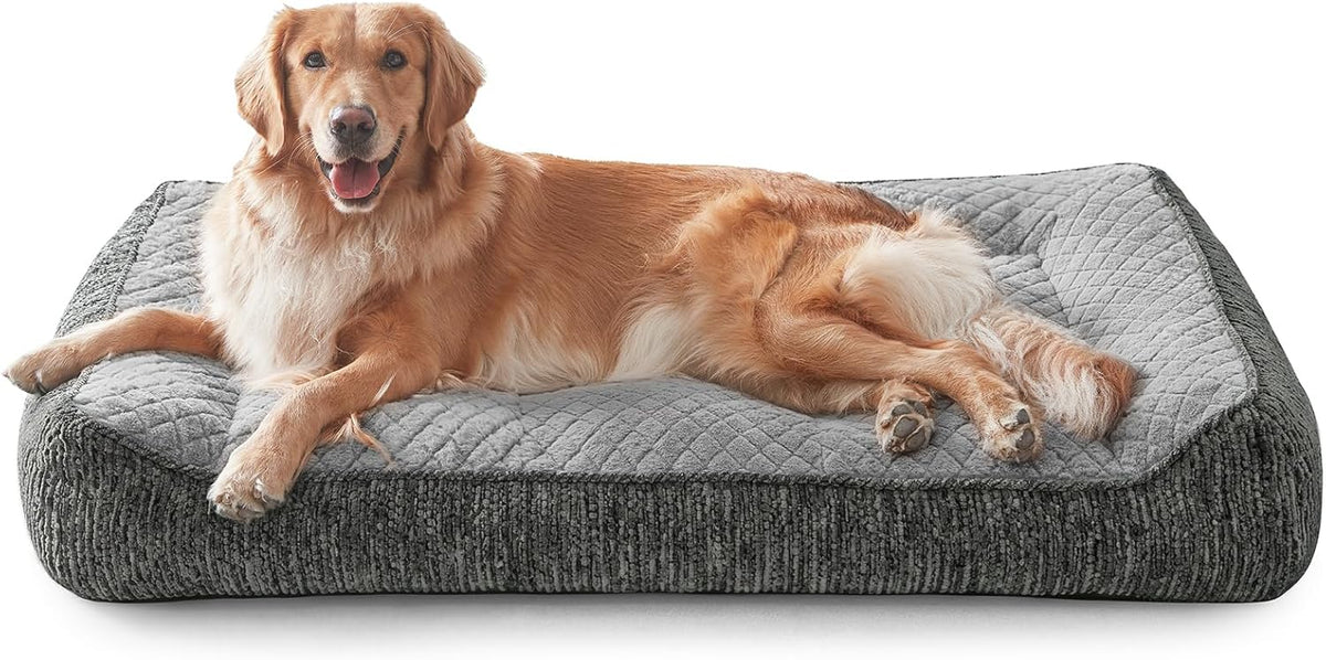 XL Orthopedic Dog Bed for Large Dogs, Extra Thick Foam Pet Bed Sofa