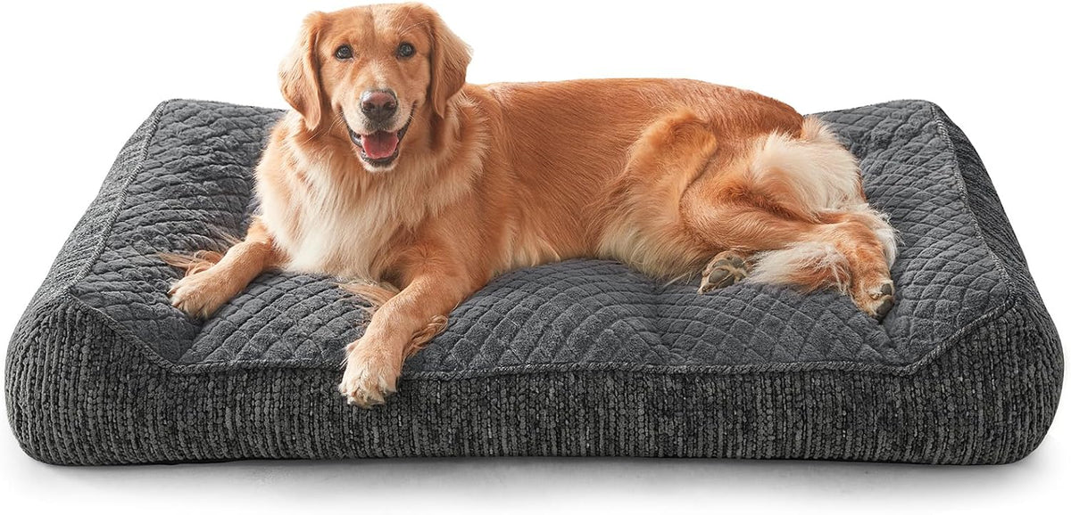 XL Orthopedic Dog Bed for Large Dogs, Extra Thick Foam Pet Bed Sofa