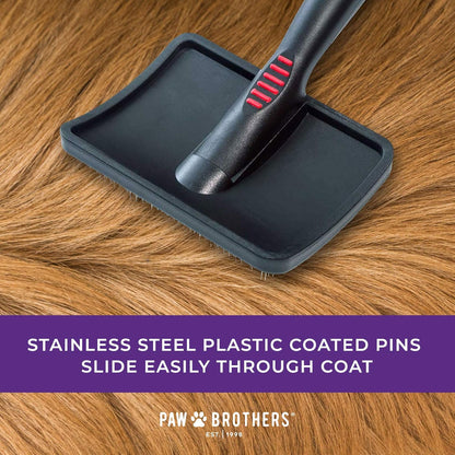 Paw Brothers Triangle Soft Pin Slicker Brush