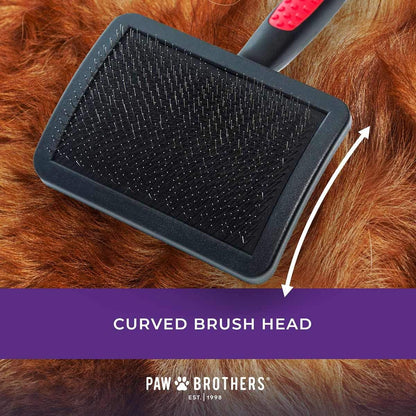 Paw Brothers Triangle Soft Pin Slicker Brush