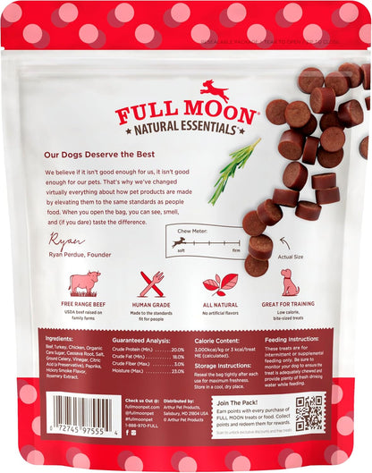 Full Moon® Essential Beef Savory Bites Dog Treats 14 oz