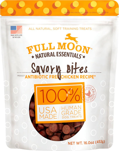 Full Moon® Essential Beef Savory Bites Dog Treats 14 oz