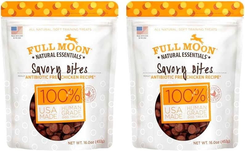 Full Moon® Essential Beef Savory Bites Dog Treats 14 oz