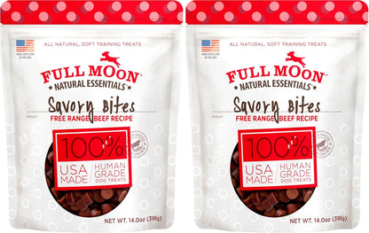 Full Moon® Essential Beef Savory Bites Dog Treats 14 oz