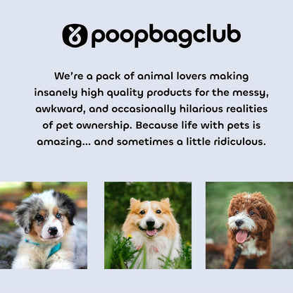 Dog Poop Bag Dispenser - Leash Mounted Durable Holder - Hands Free Essential for Dog Walking and Cleanup