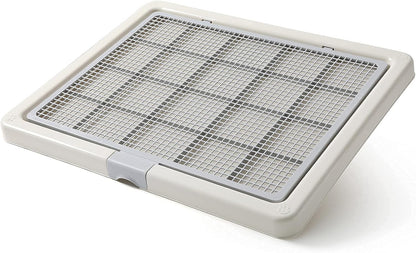 Large 76X62CM Pet Training Tray,Pet Training Pads Holder,Pet Toilet (Grey)