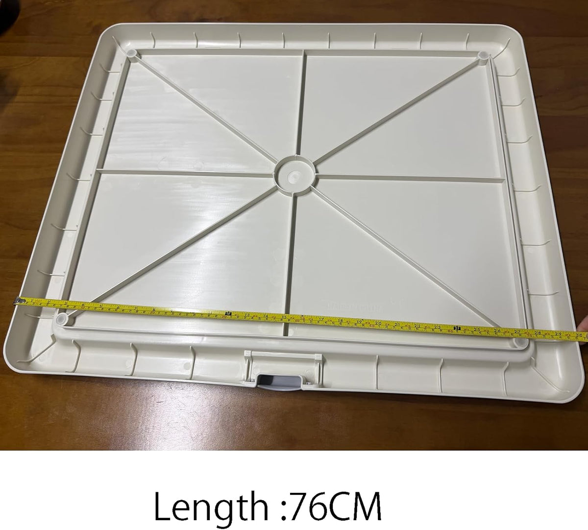 Large 76X62CM Pet Training Tray,Pet Training Pads Holder,Pet Toilet (Grey)