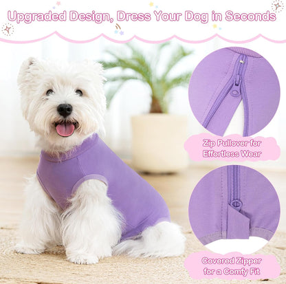 Dog Surgery Recovery Suit for Dogs After Surgery Female, Dog Onesie Neuter Puppy Spay Shirts, Post-Op Bodysuit Pajamas Anti Licking Abdominal Wounds Cone Alternative