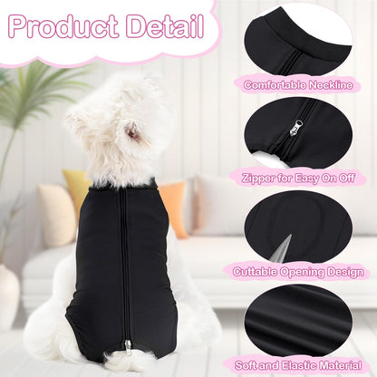 Dog Surgery Recovery Suit for Dogs After Surgery Female, Dog Onesie Neuter Puppy Spay Shirts, Post-Op Bodysuit Pajamas Anti Licking Abdominal Wounds Cone Alternative