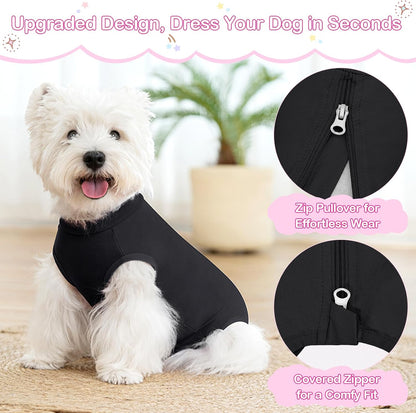 Dog Surgery Recovery Suit for Dogs After Surgery Female, Dog Onesie Neuter Puppy Spay Shirts, Post-Op Bodysuit Pajamas Anti Licking Abdominal Wounds Cone Alternative