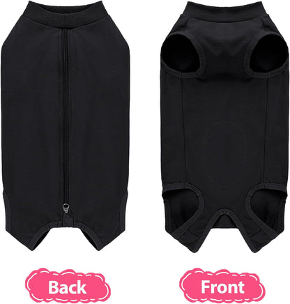 Dog Surgery Recovery Suit for Dogs After Surgery Female, Dog Onesie Neuter Puppy Spay Shirts, Post-Op Bodysuit Pajamas Anti Licking Abdominal Wounds Cone Alternative