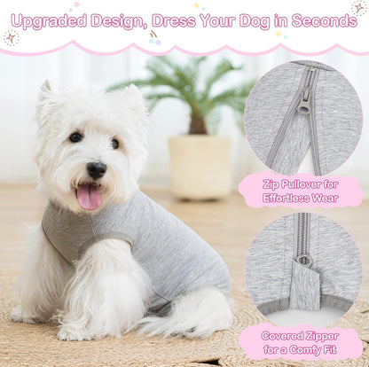Dog Surgery Recovery Suit for Dogs After Surgery Female, Dog Onesie Neuter Puppy Spay Shirts, Post-Op Bodysuit Pajamas Anti Licking Abdominal Wounds Cone Alternative