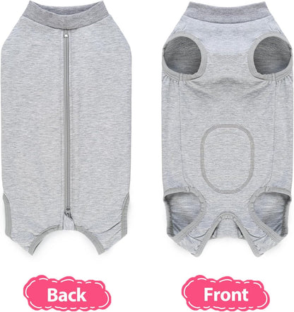 Dog Surgery Recovery Suit for Dogs After Surgery Female, Dog Onesie Neuter Puppy Spay Shirts, Post-Op Bodysuit Pajamas Anti Licking Abdominal Wounds Cone Alternative